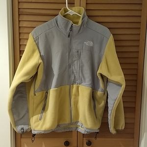 North Face Denali Fleece Jacket Women's Medium Yellow